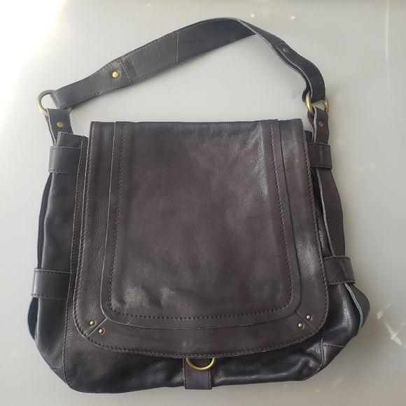 Autograph Black Leather Hobo Women's Handbag - Picture 1 of 12